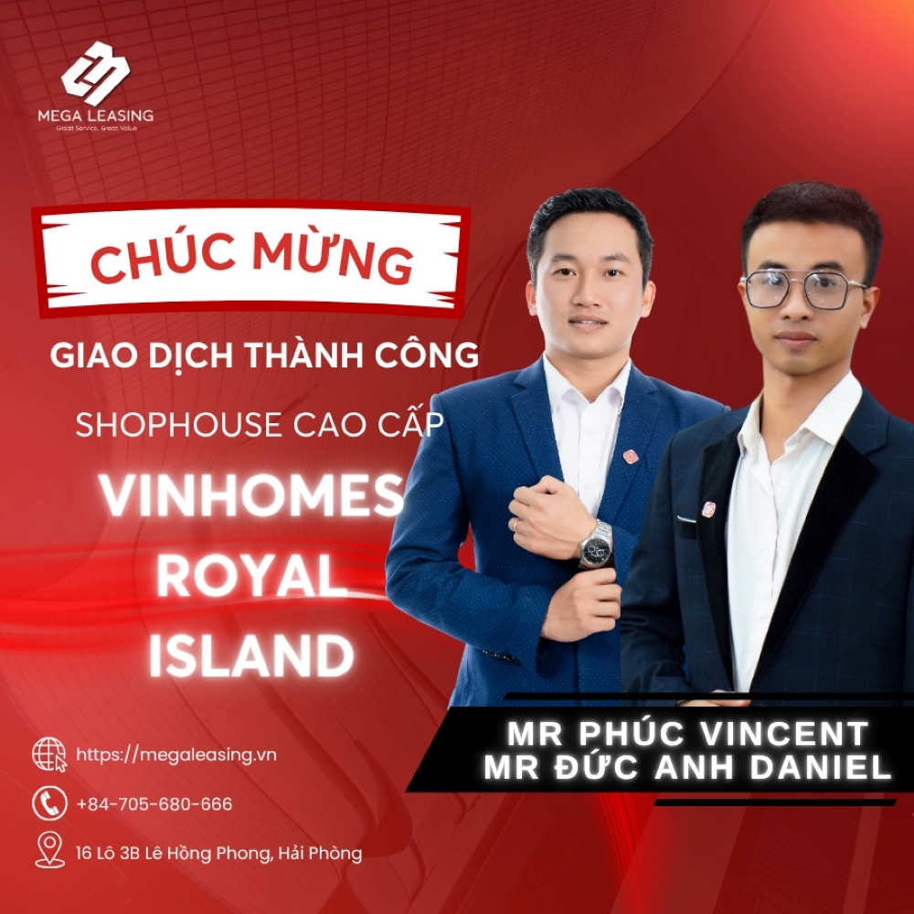 Mega Leasing - Đơn vị cung cấp các giải pháp bất động sản cho thuê tại Hải Phòng